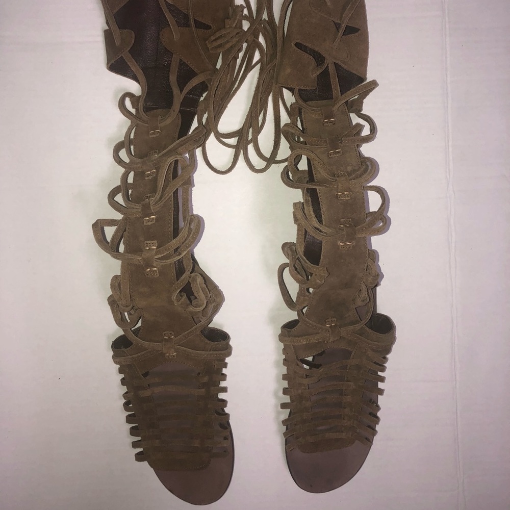 Free People Sunseeker Gladiator Suede Sandal